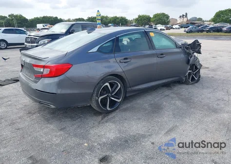 2020 Honda Accord Sport from USA, damaged, VIN 1HGCV1F32LA075062
